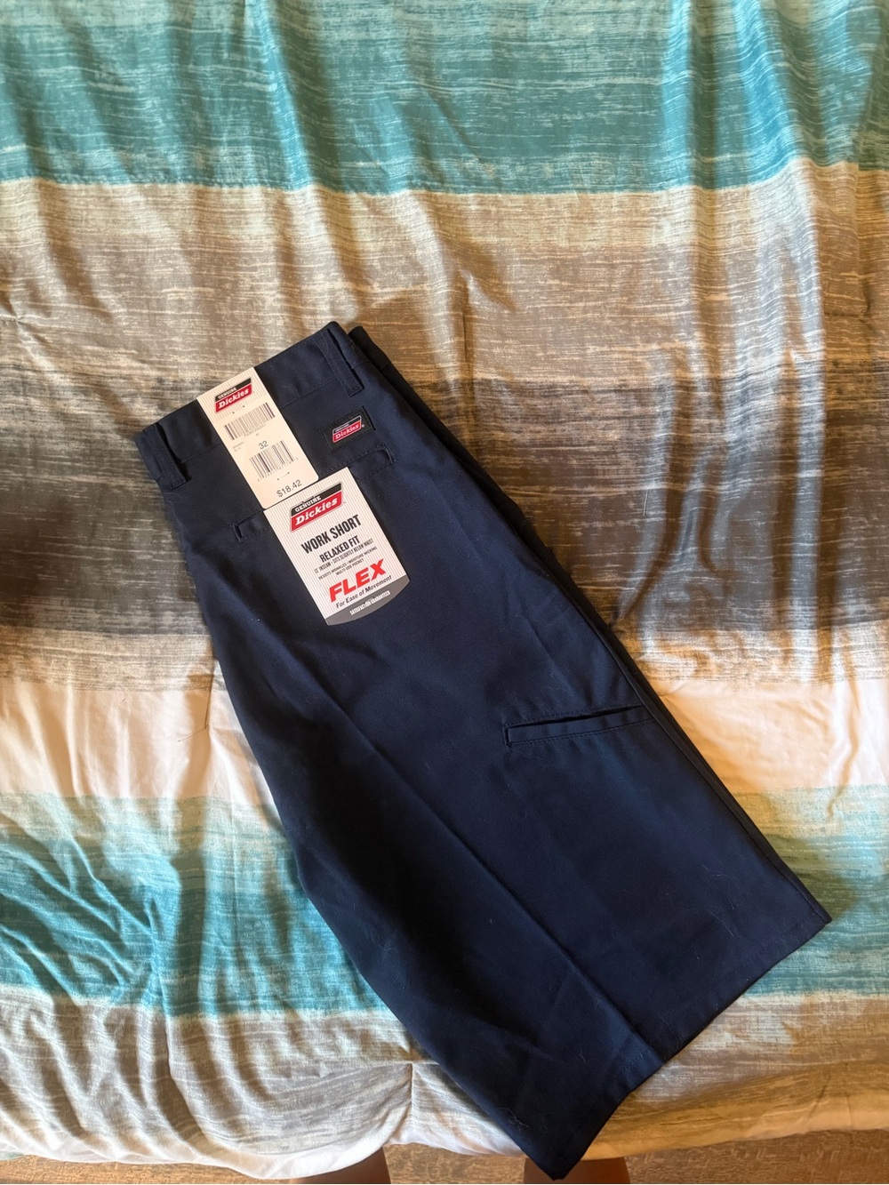 Dickies Men’s Navy Cargo Pants - Dark Blue Workwear